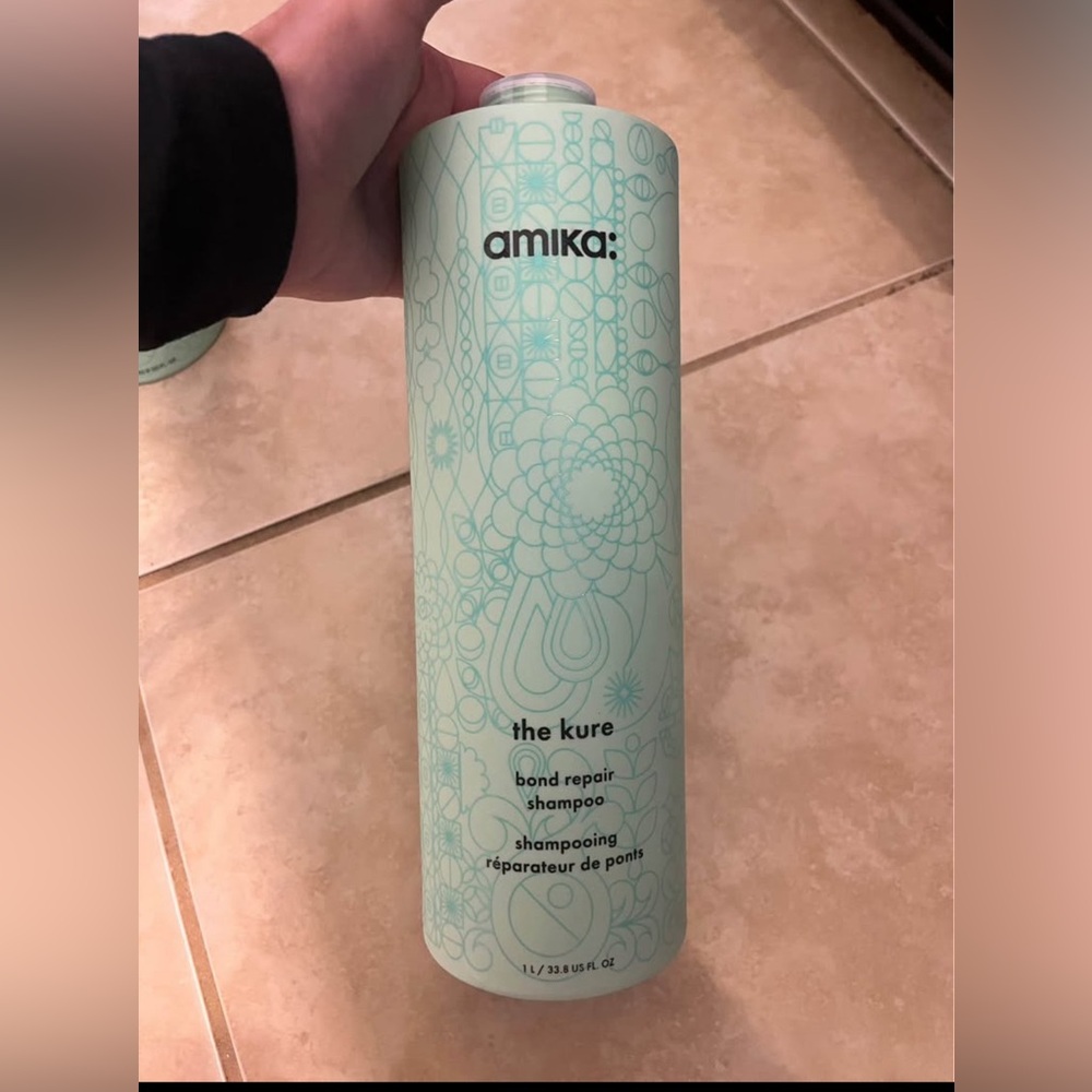 (2) Amika The Kure Conditioner Liter Bottles - Picture 5 of 5